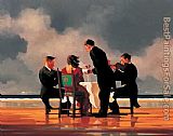Jack Vettriano Elegy for The Dead Admiral i painting